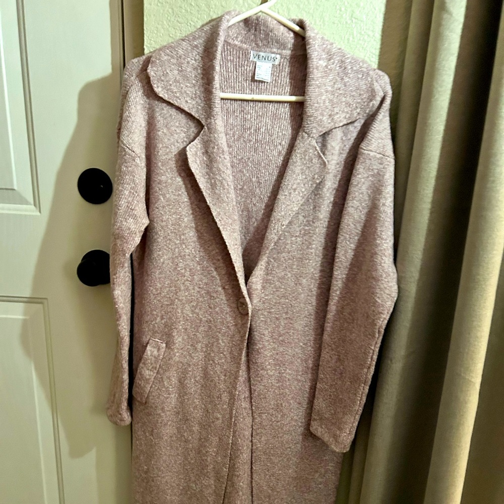 Venus extra long cardigan/coat